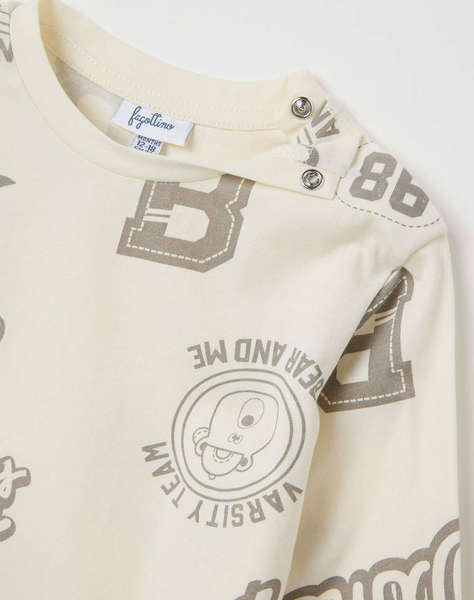 OVS TSHIRT LS AOP MOD C