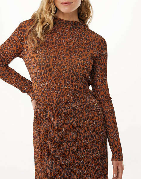 MEXX Mesh leopard top