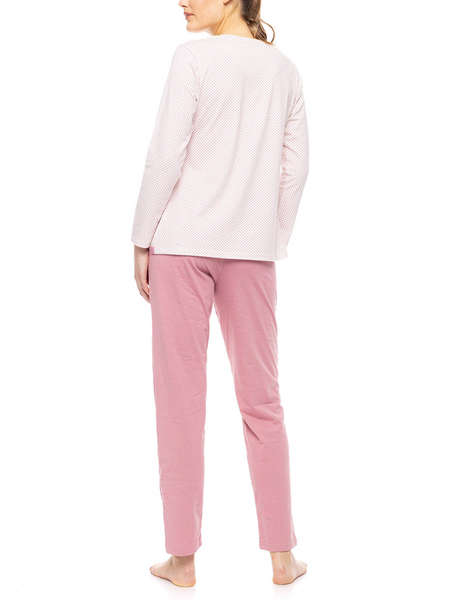 PINK LABEL PYJAMA PETIT ROSE FLOWER