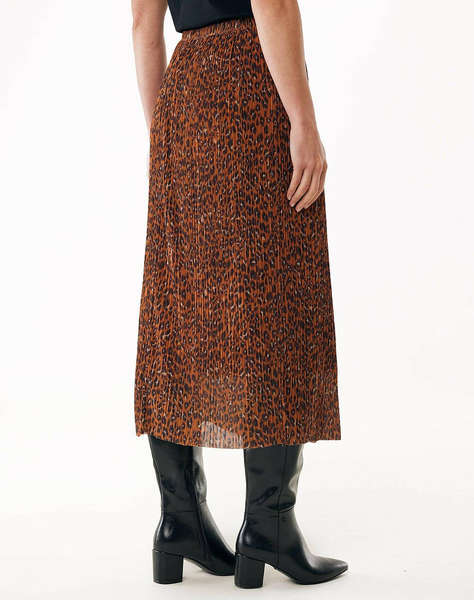 MEXX Mesh leopard skirt