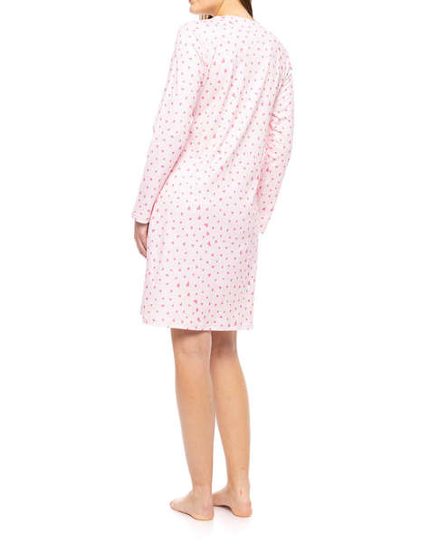 PINK LABEL NIGHTGOWN BUBBLEGUM HEART