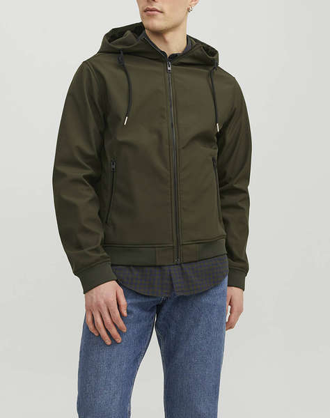 JACK&JONES JJEBASIC SOFTSHELL HOOD NOOS