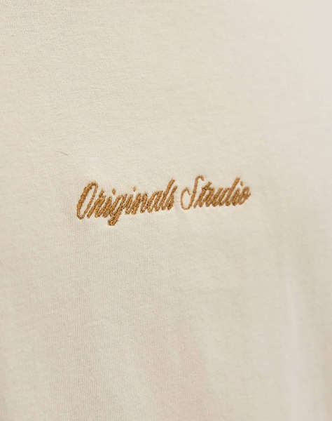 JACK&JONES JORNORREBRO EMB TEE SS CREW NECK NOOS