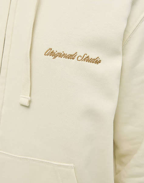 JACK&JONES JORNORREBRO EMB SWEAT ZIP HOOD NOOS