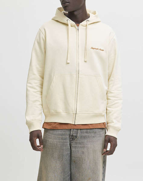 JACK&JONES JORNORREBRO EMB SWEAT ZIP HOOD NOOS