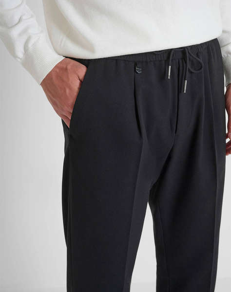 ANTONY MORATO MMTR00748FA600260 MIN OF 6 TROUSERS NEIL REGULAR FIT IN STRETCH VISCOSE BLEND FABRIC TWILL CONSTRUCTION PANTALONI DE BARBATI