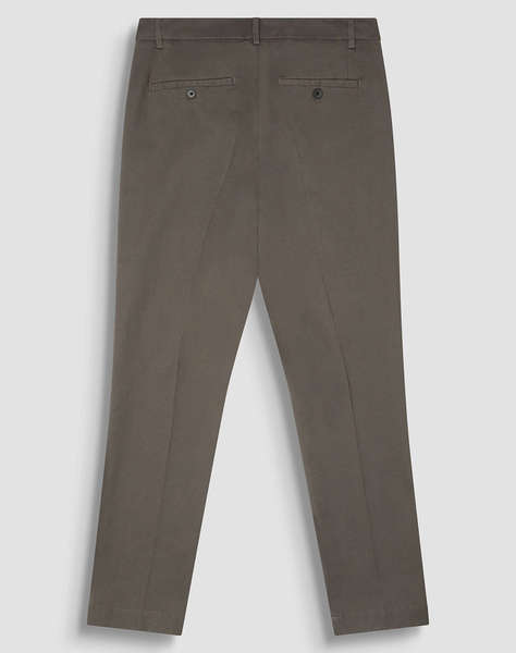 ANTONY MORATO MMTR00764FA800190 MIN OF 6 TROUSERS MARK SLIM FIT IN STRETCH TWILL COTTON FABRIC WITH LOGOED RUBBER FLAG PANTALONI DE BARBATI