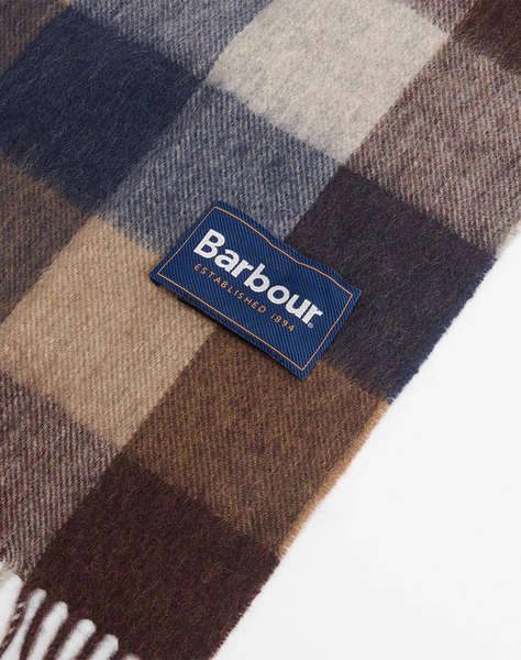 BARBOUR BARBOUR LAMBSWOOL TATTERSALL SCARF