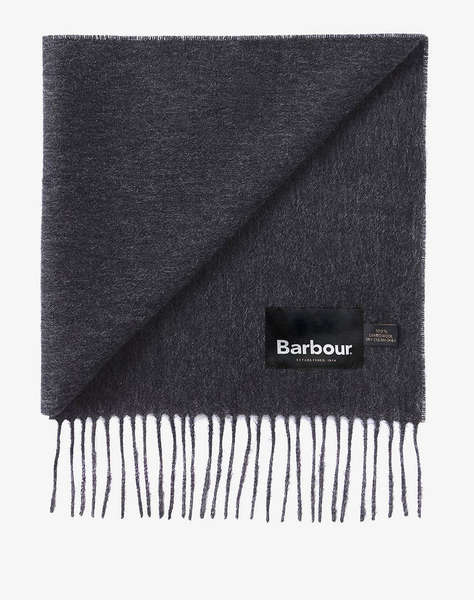 BARBOUR BARBOUR PLAIN LAMBSWOOL SCARF
