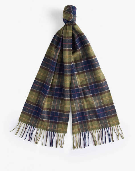 BARBOUR BARBOUR TARTAN LAMBSWOOL SCARF