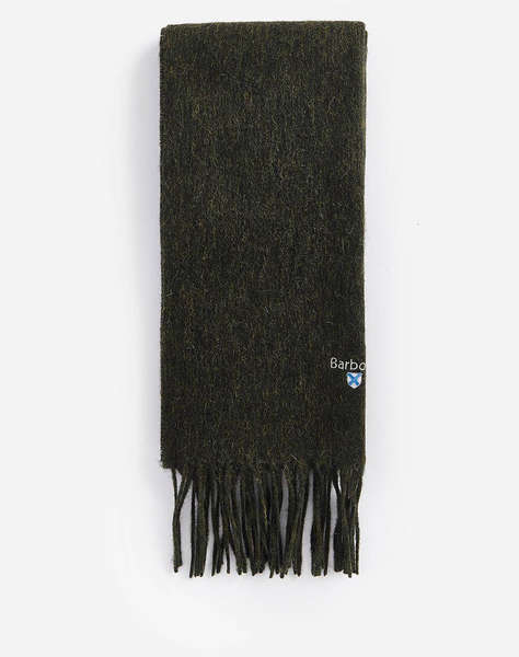 BARBOUR BARBOUR PLAIN LAMBSWOOL SCARF