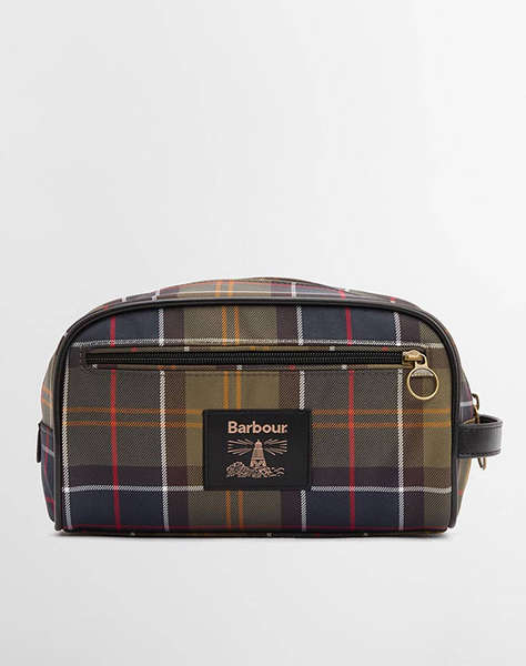 BARBOUR BARBOUR TARTAN WASHBAG (Dimensiuni:12.5 x 14 x 24cm.)