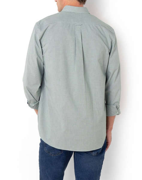 THE BOSTONIANS CAMASA CHESTER POPLIN REGULAR FIT MiniCheck POPLIN Button-down Regular Fit