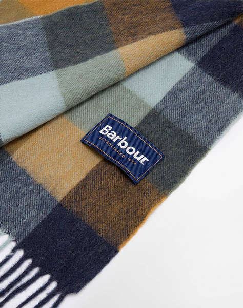 BARBOUR BARBOUR LAMBSWOOL TATTERSALL SCARF