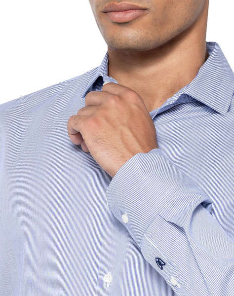 THE BOSTONIANS CAMASA ACORN TWILL CUSTOM FIT Stripe TWILL Semi-rex Custom FIT