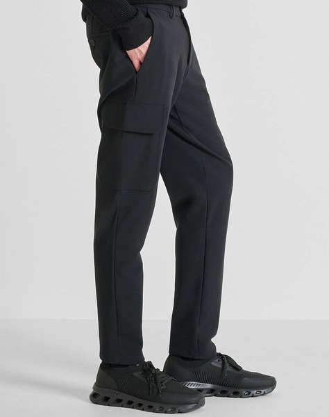 ANTONY MORATO MMTR00765FA600297 MIN OF 6 TROUSERS BJORN SKINNY FIT IN BI-STRETCH FABRIC TECHNO HANDFEEL WITH METAL BADGE PANTALONI DE BARBATI