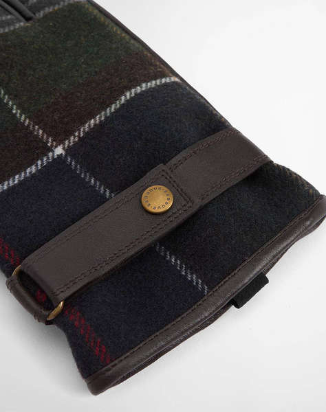 BARBOUR NEWBROUGH TARTAN GLOVES