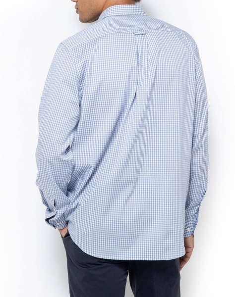 THE BOSTONIANS CAMASA CHESTER TWILL REGULAR FIT MiniCheck TWILL Button-down Regular FIT