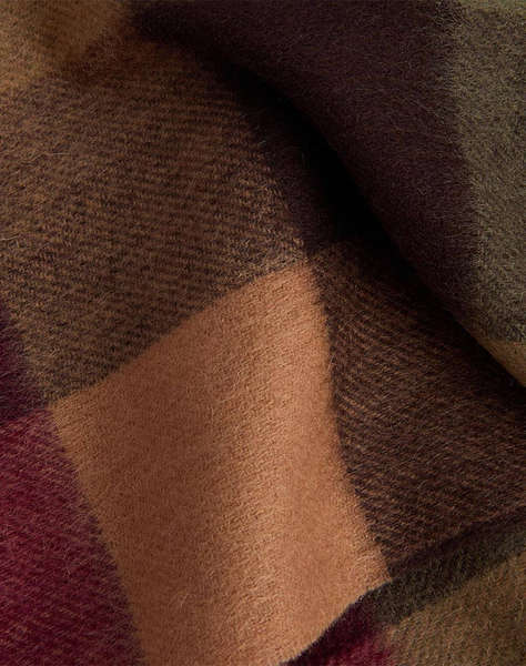 BARBOUR BARBOUR LAMBSWOOL TATTERSALL SCARF
