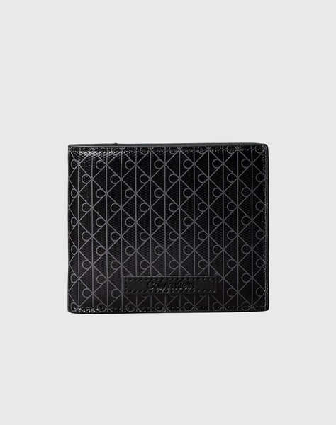 CALVIN KLEIN COATED EW BILL FOLD w/ COIN