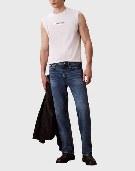 CALVIN KLEIN SS STANDARD LOGO 30S CREWNK TEE