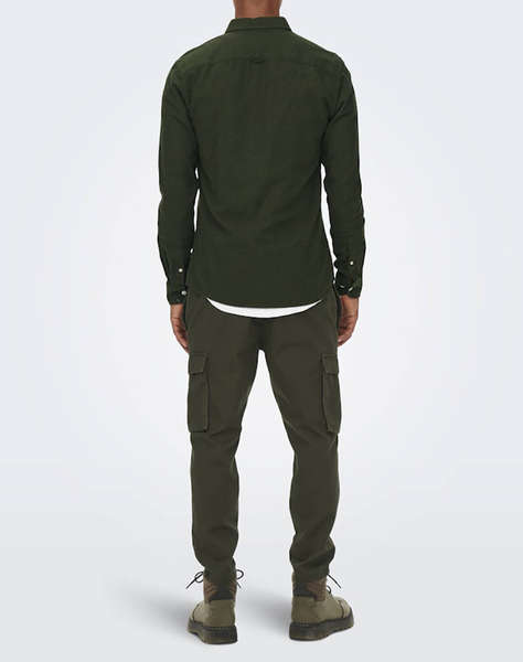 ONLY&SONS ONSNIKO LS MELANGE SHIRT