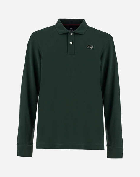 LAMARTINA BLUZA POLO MM MAN L/S POLO PIQUET STRETCH