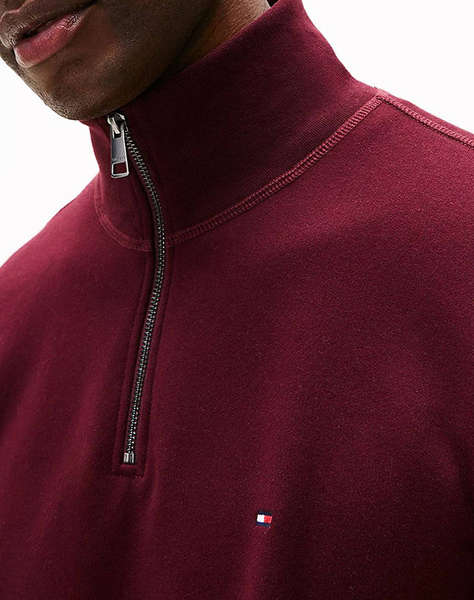TOMMY HILFIGER ESSENTIAL FLEECE 1/4 ZIP