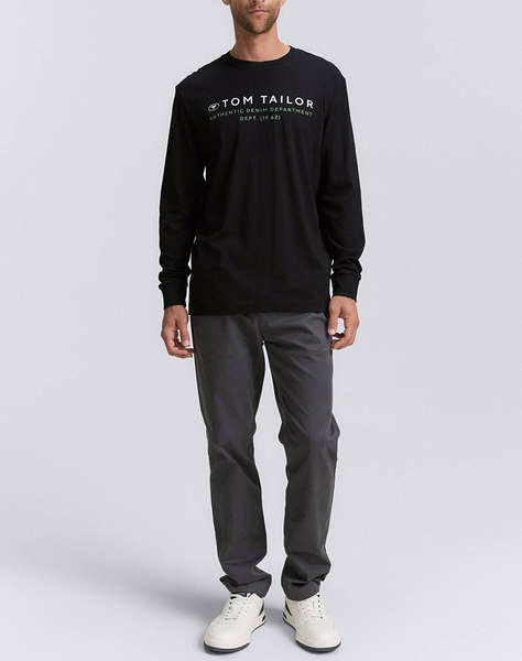 TOM TAILOR PRINTED LONGSLEEVE BLUZA DE BARBATI