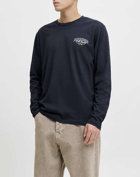 JACK&JONES JJMAKOTO TEE LS CREW NECK