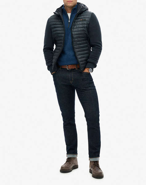 SUPERDRY D1 SDSW HOOD STORM FLEECE HYBRID JKT GEACA DE BARBATI