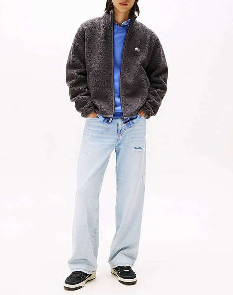 TOMMY JEANS TJM RLX BADGE FZ TEDDY