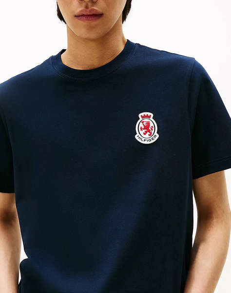 TOMMY HILFIGER RWB CREST TEE