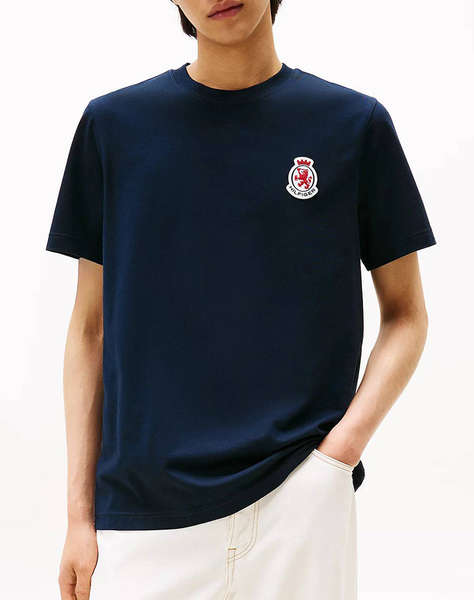 TOMMY HILFIGER RWB CREST TEE