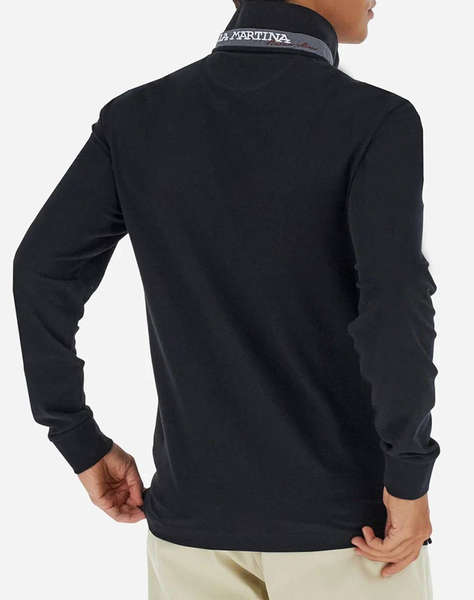 LAMARTINA BLUZA POLO MM MAN L/S POLO PIQUET STRETCH