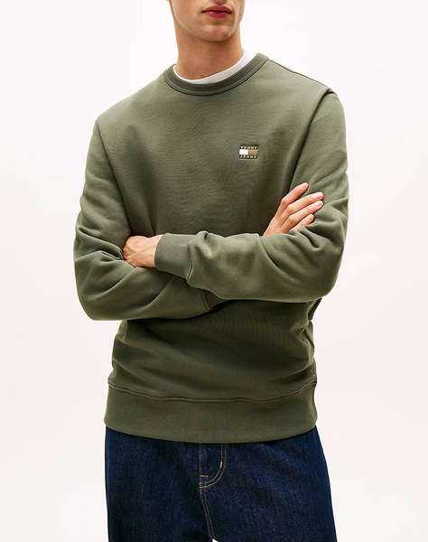 TOMMY JEANS TJM REG BADGE CREW EXT