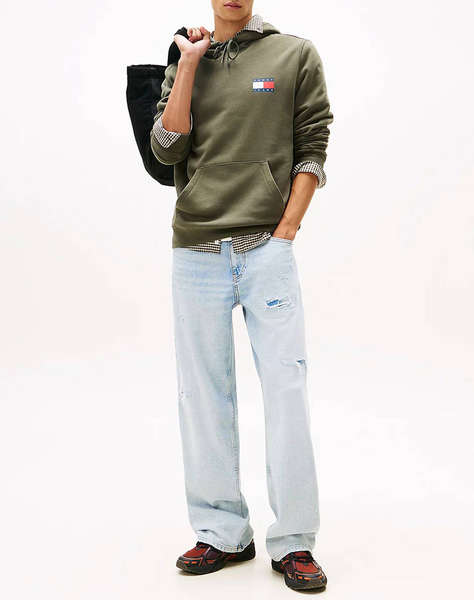 TOMMY JEANS TJM REG ESSENTIAL FLAG HOOD EXT