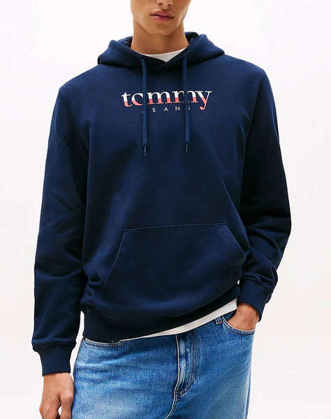TOMMY JEANS TJM REG DNA HOODIE EXT
