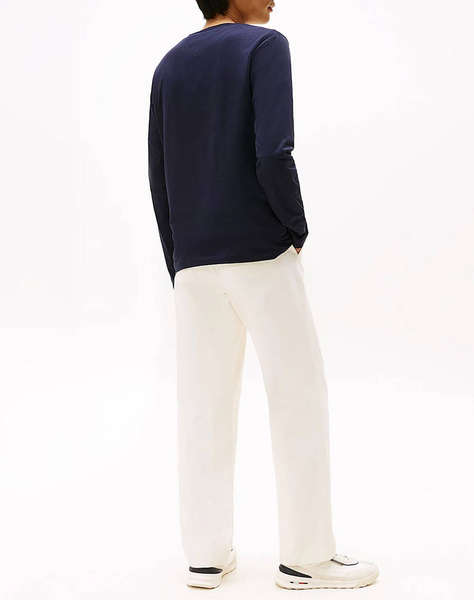 TOMMY HILFIGER STRETCH SLIM FIT LONG SLEEVE TEE