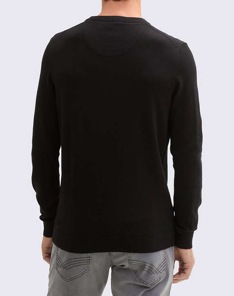 TOM TAILOR BASIC CREWNECK BLUZA DE BARBATI