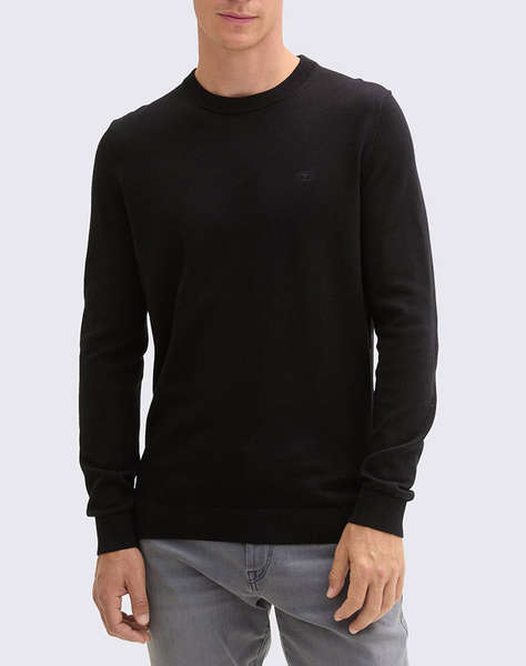 TOM TAILOR BASIC CREWNECK BLUZA DE BARBATI