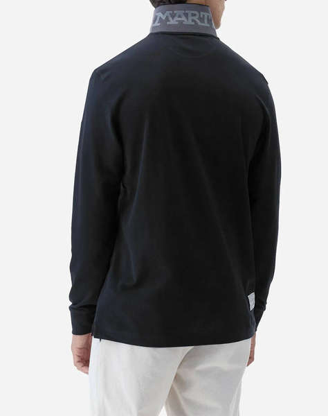 LAMARTINA BLUZA POLO MM MAN L/S POLO PIQUET STRETCH