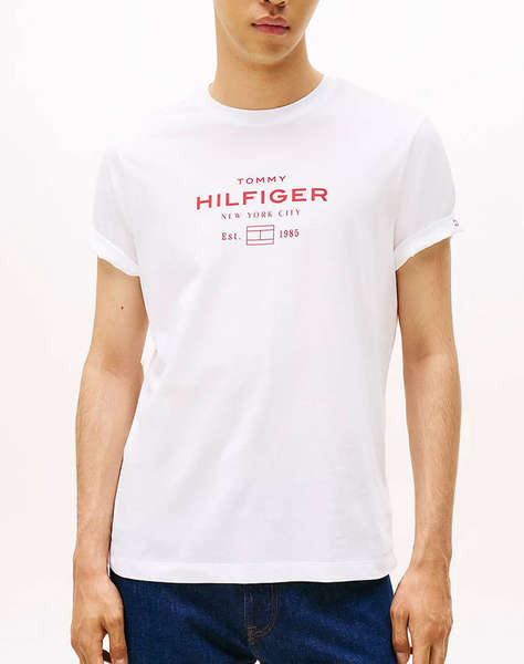 TOMMY HILFIGER HILFIGER STACK GRAPHIC TEE