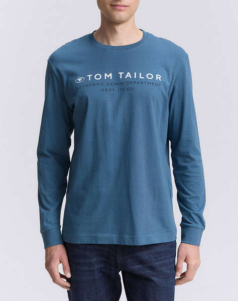 TOM TAILOR PRINTED LONGSLEEVE BLUZA DE BARBATI