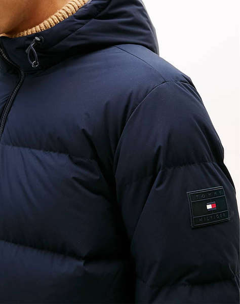 TOMMY HILFIGER DOWN HOODED PUFFER JKT