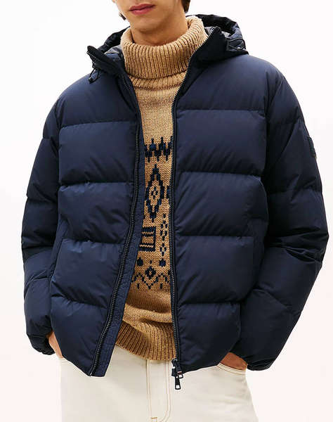 TOMMY HILFIGER DOWN HOODED PUFFER JKT