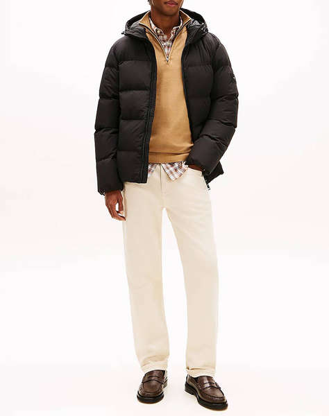 TOMMY HILFIGER DOWN HOODED PUFFER JKT