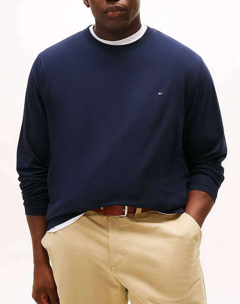 TOMMY HILFIGER BT-STRETCH SLIM FIT L/S TEE-B