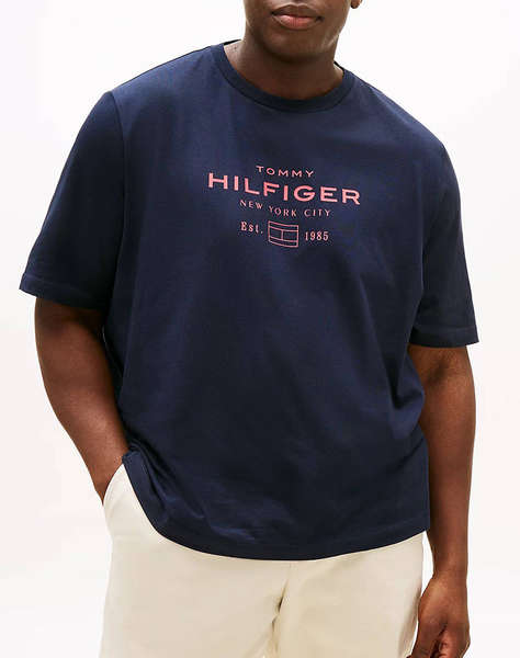 TOMMY HILFIGER BT-HILFIGER STACK GRAPHIC TEE-B