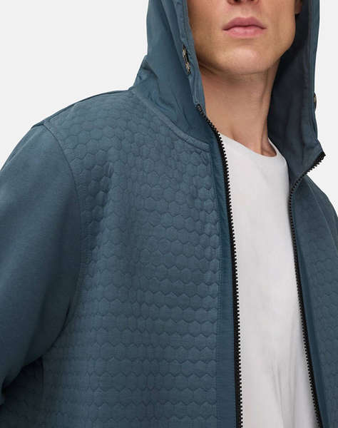 CAMEL ACTIVE HANORAC JACKET Full Zip Hoodie Material mix